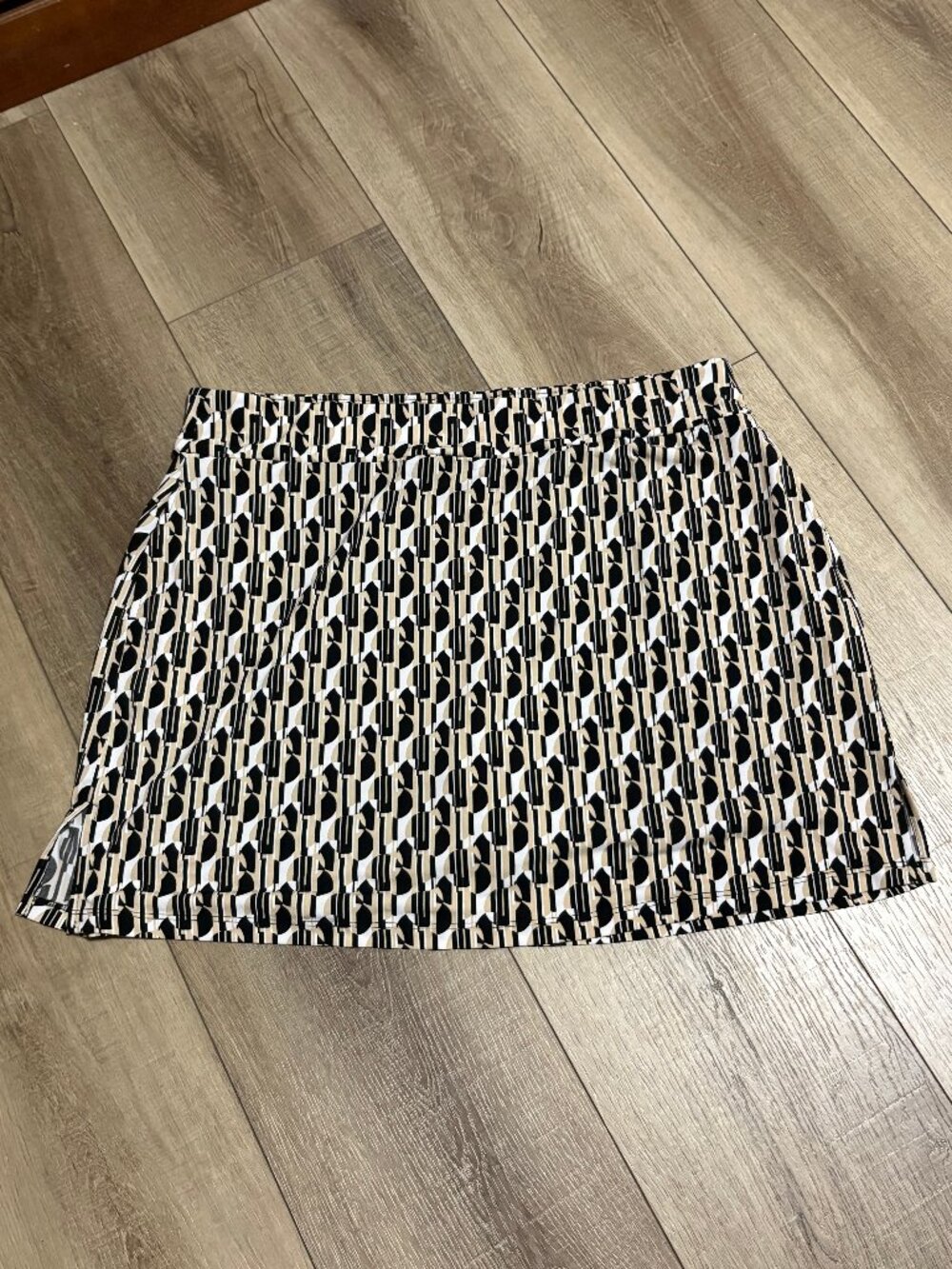Susan Graver Liquid Knit Skirt Skort Plus Size 1X